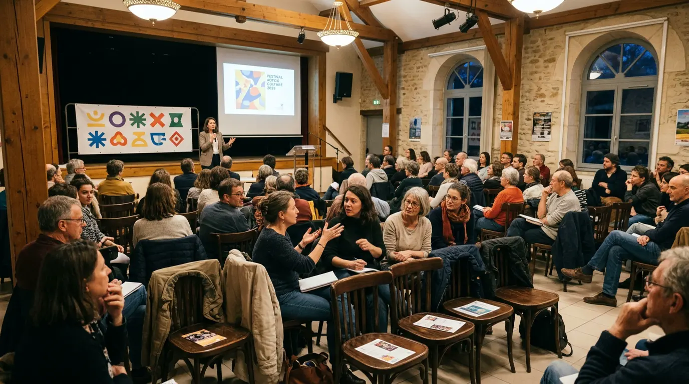 Permanence d'accueil et réunion d'information civique au siège de l'association Pink Noise